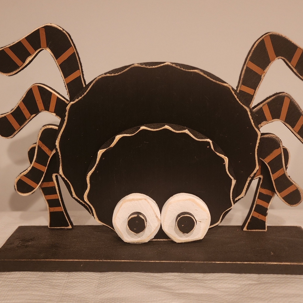 Black Spider Decor